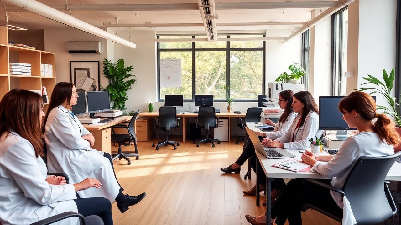 Professionnels partageant un espace de travail à Bruxelles